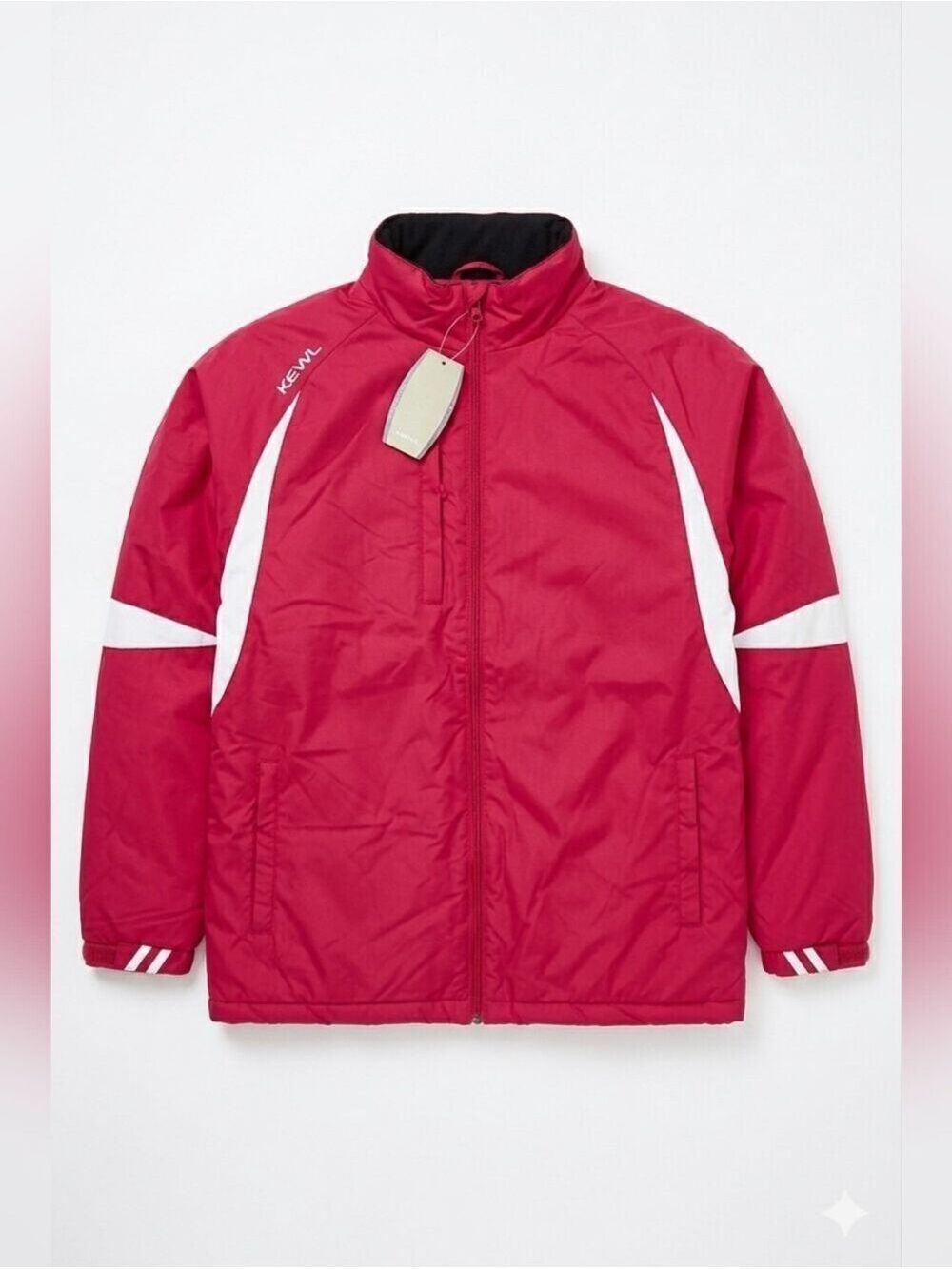 Kewl Nose Bleed Red and White Insulated Team Travel Winter Jacket, NWT, Medium